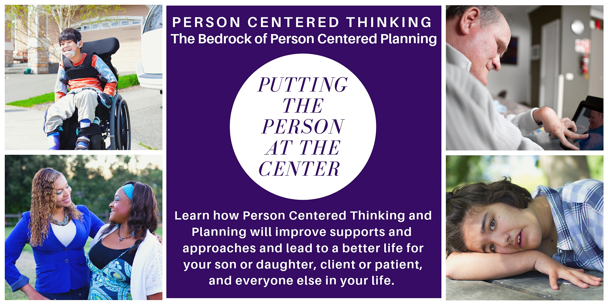 Person Centered Thinking PCT16 Hours March 2021